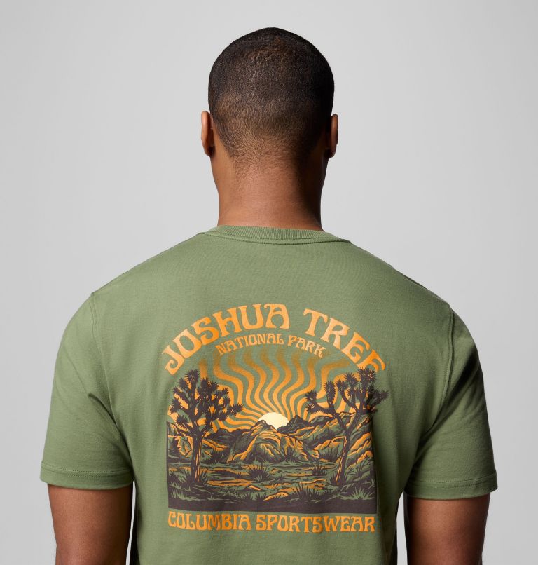 Men's Josh Graphic T-Shirt, Color: CANTEEN, image 6
