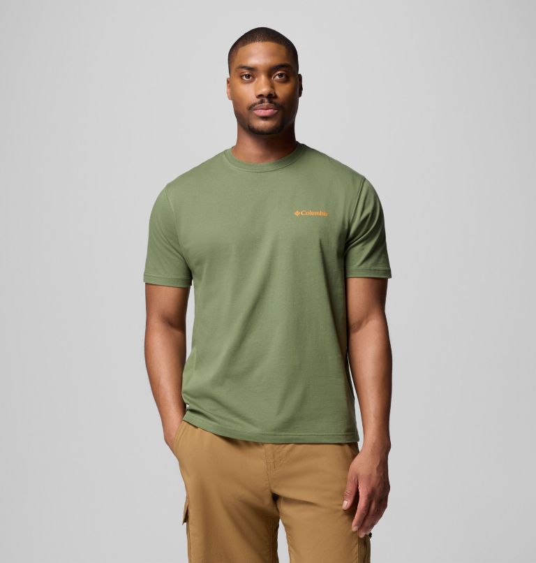Men's Josh Graphic T-Shirt, Color: CANTEEN, image 3