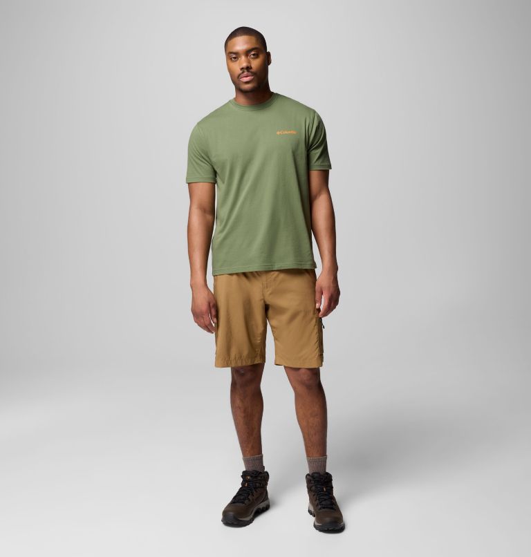 Men's Josh Graphic T-Shirt, Color: CANTEEN, image 2