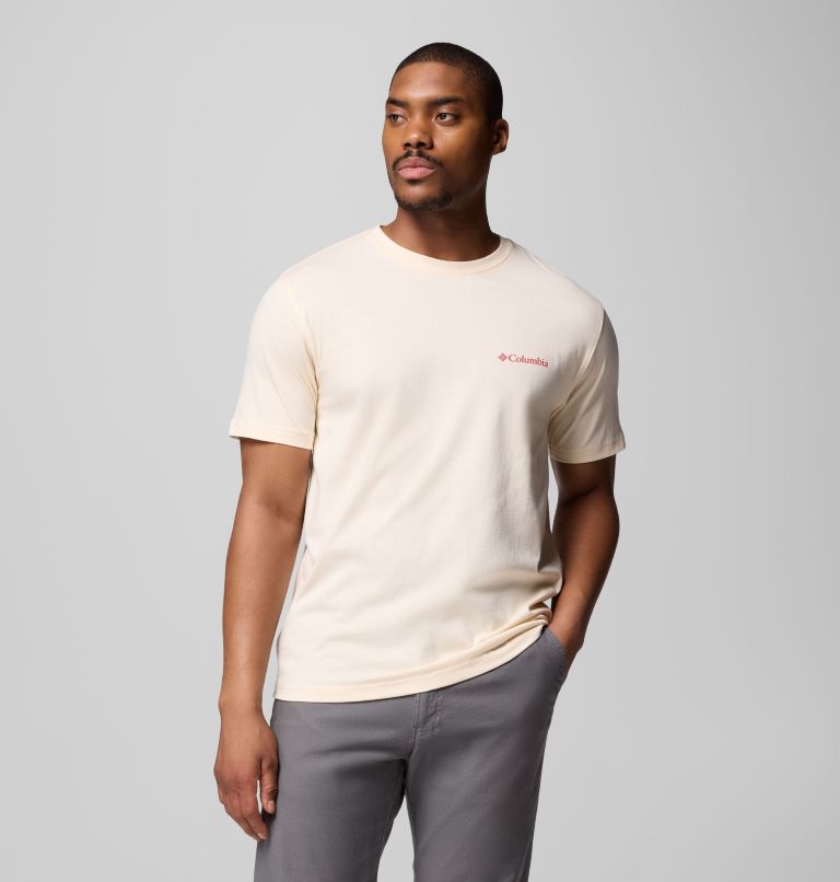 Men's MARCO BR CSC SS TEE | 191 | L, Color: CHALK, image 3