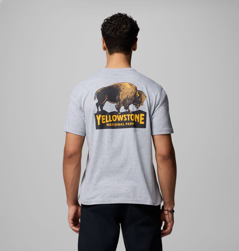 Men's Gregor Graphic T-Shirt, Color: GREY HEATHER, image 1