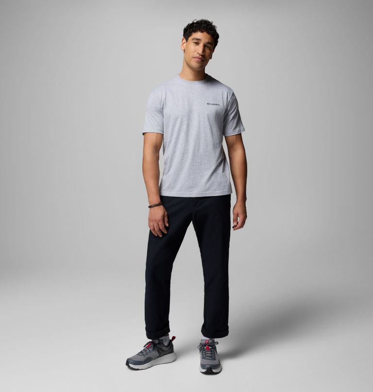 Men's Gregor Graphic T-Shirt, Color: GREY HEATHER, image 2