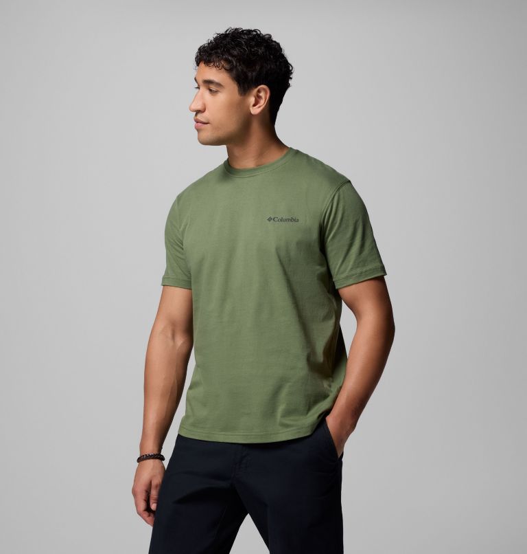 Men's Gregor Graphic T-Shirt, Color: CANTEEN, image 4