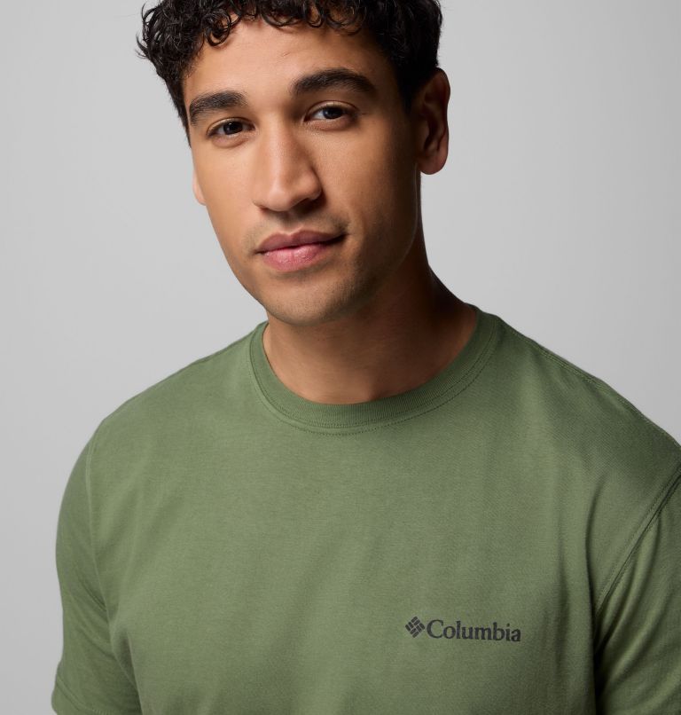 Men's Gregor Graphic T-Shirt, Color: CANTEEN, image 5