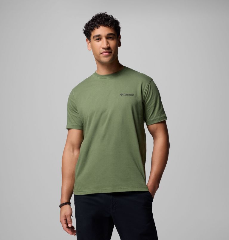 Men's Gregor Graphic T-Shirt, Color: CANTEEN, image 3