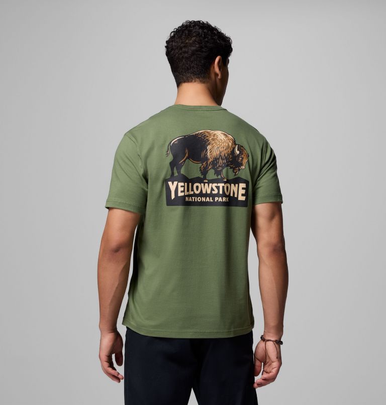 Men's Gregor Graphic T-Shirt, Color: CANTEEN, image 1