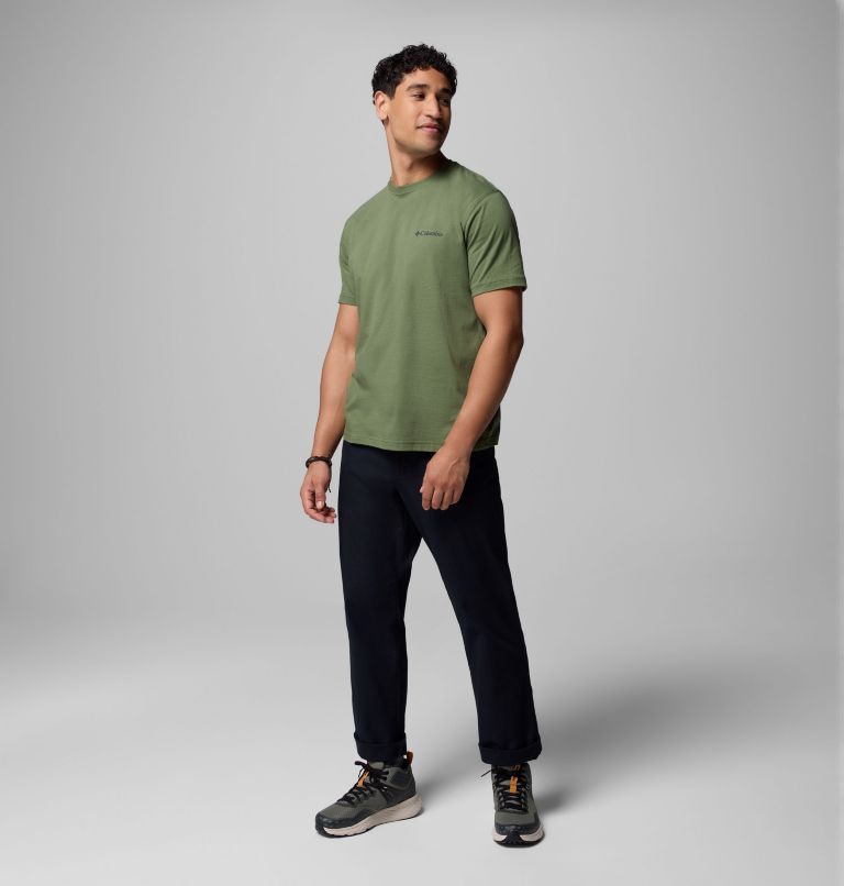 Men's Gregor Graphic T-Shirt, Color: CANTEEN, image 2