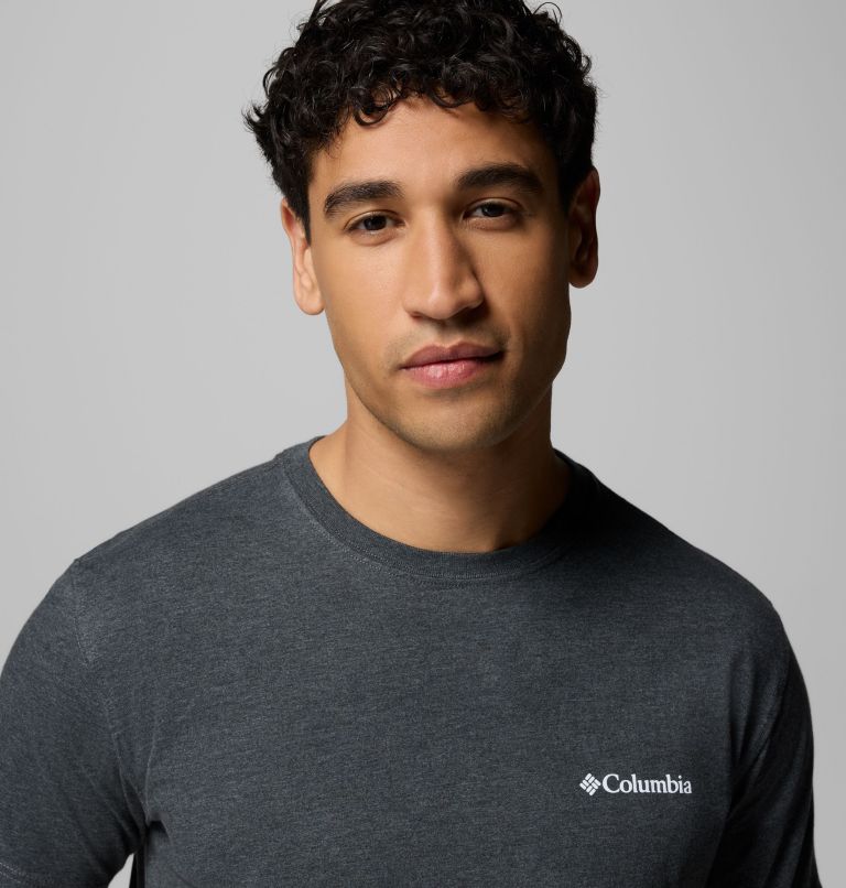 Men's MARKER BR CSC SS TEE | 027 | M, Color: CHARCOAL HEATHER, image 5
