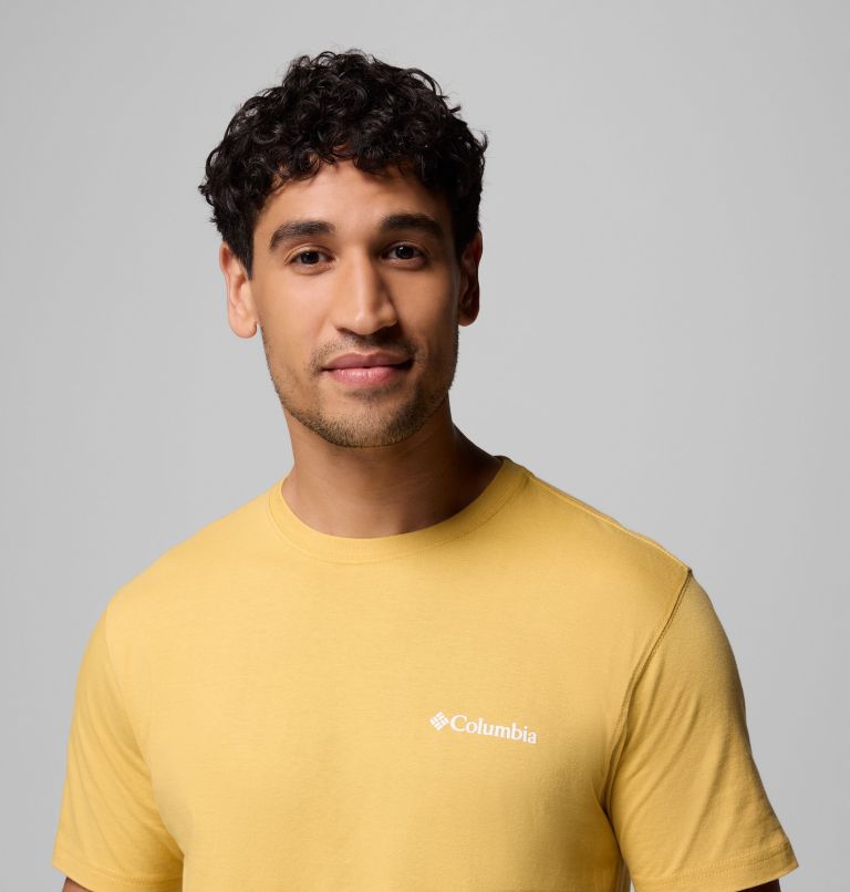 Men's Marker Graphic T-Shirt, Color: MUSTARD, image 5