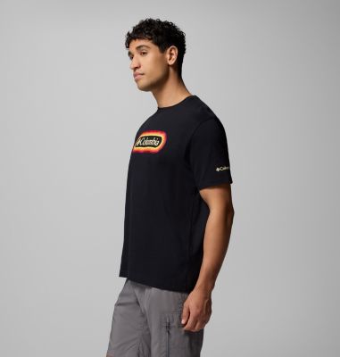★★Columbia★★ NY STREET TAIL LOGO WOVEN SS TSHIRTS BLACK Maison Margiela T-Shirt (Black/White Embroidery) – CNCPTS