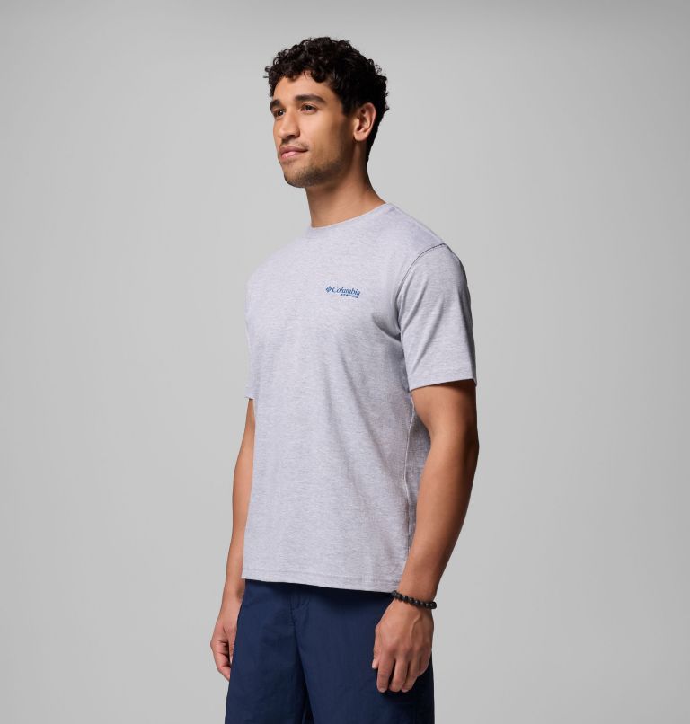 MENS BALLAD PFG BR SS TEE | 030 | L, Color: GREY HEATHER, image 4