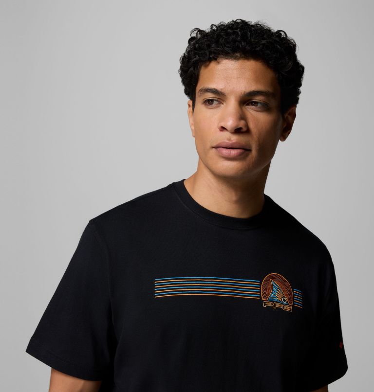 Men's PFG Dylan Graphic T-Shirt, Color: BLACK, image 5