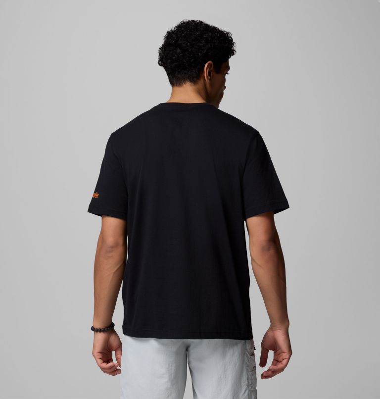 Men's PFG Dylan Graphic T-Shirt, Color: BLACK, image 3