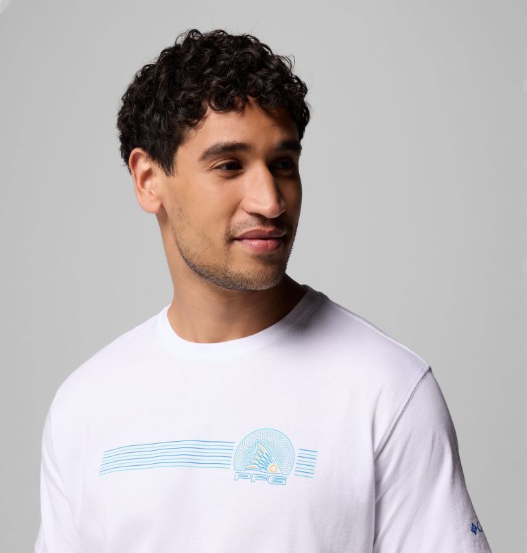 MENS DYLAN PFG BR SS TEE | 100 | XXL, Color: WHITE, image 5