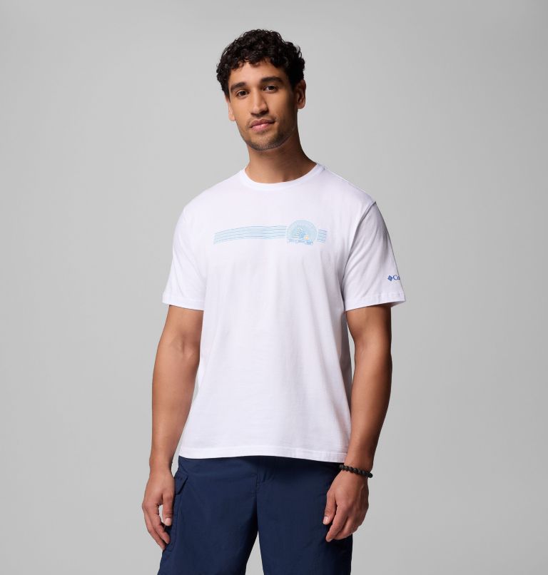 MENS DYLAN PFG BR SS TEE | 100 | XXL, Color: WHITE, image 1