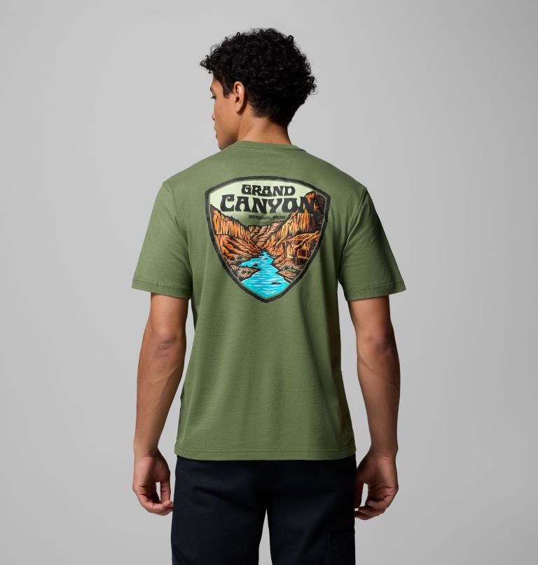 Men's Grant Graphic T-Shirt, Color: CANTEEN, image 1