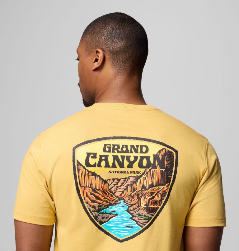 MENS GRANT CSC BR SS TEE | 701 | S, Color: MUSTARD, image 6