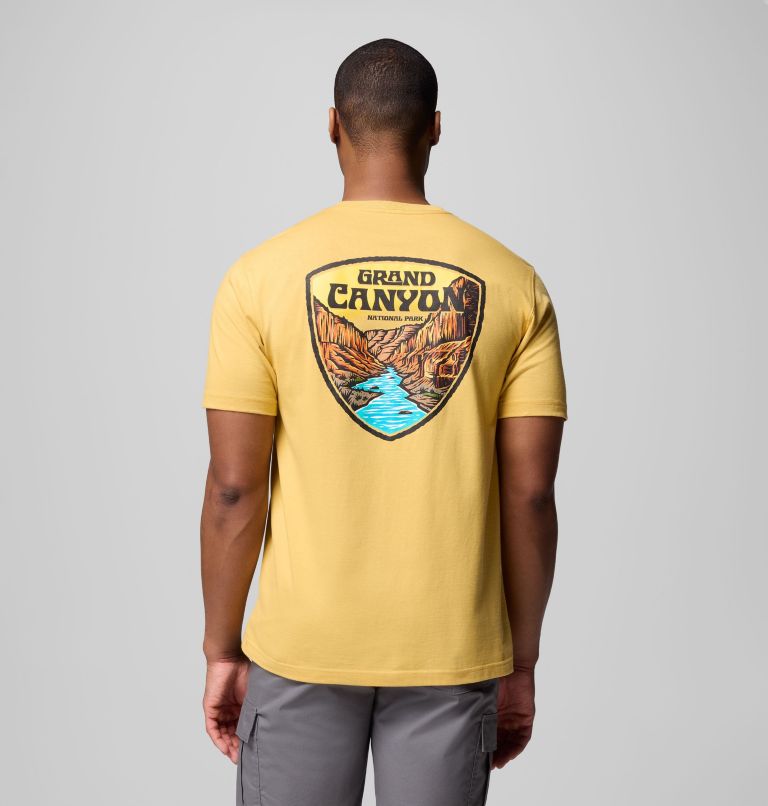 MENS GRANT CSC BR SS TEE | 701 | S, Color: MUSTARD, image 1