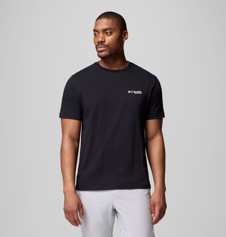 Men's PFG Luminate Graphic T-Shirt, Color: BLACK, image 3