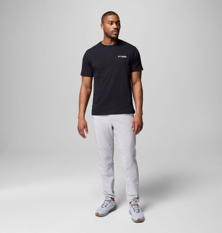 Men's PFG Luminate Graphic T-Shirt, Color: BLACK, image 2