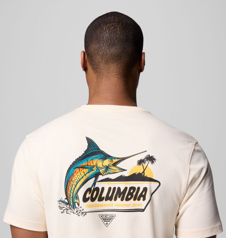 MENS MARLOW PFG BR SS TEE | 191 | XXL, Color: CHALK, image 6