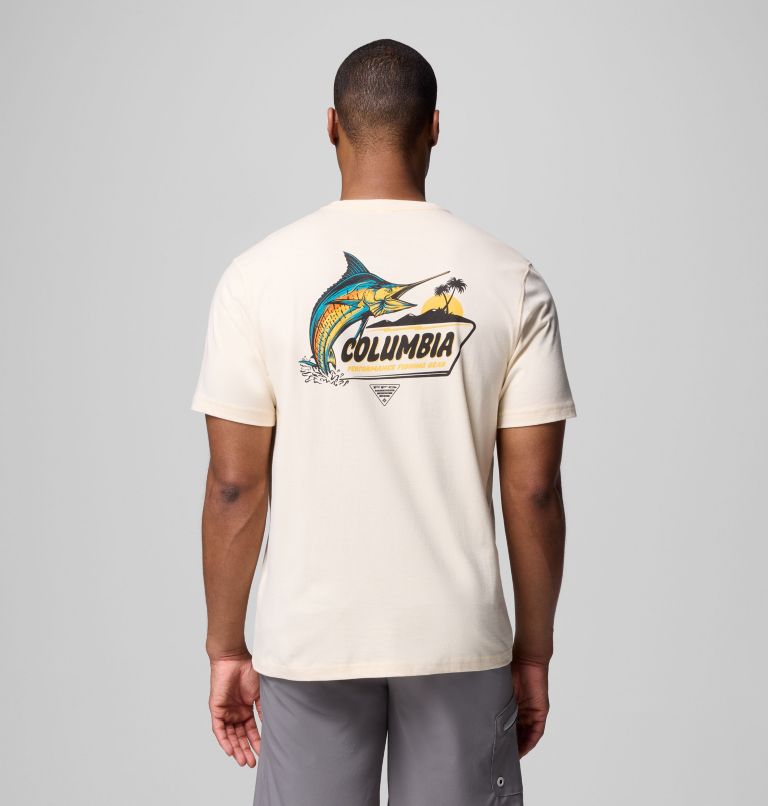 MENS MARLOW PFG BR SS TEE | 191 | XXL, Color: CHALK, image 1