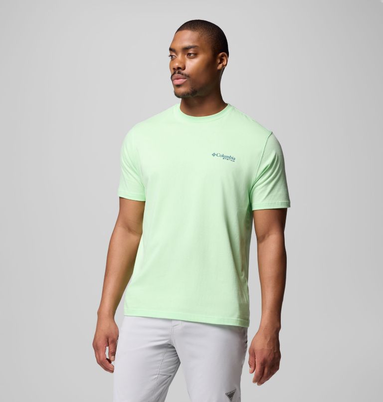 Men's PFG Marlow Graphic T-Shirt, Color: KEY WEST, image 4