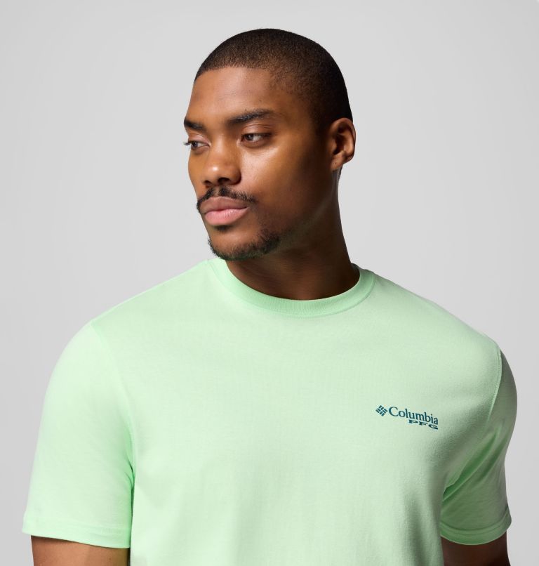 Men's PFG Marlow Graphic T-Shirt, Color: KEY WEST, image 5