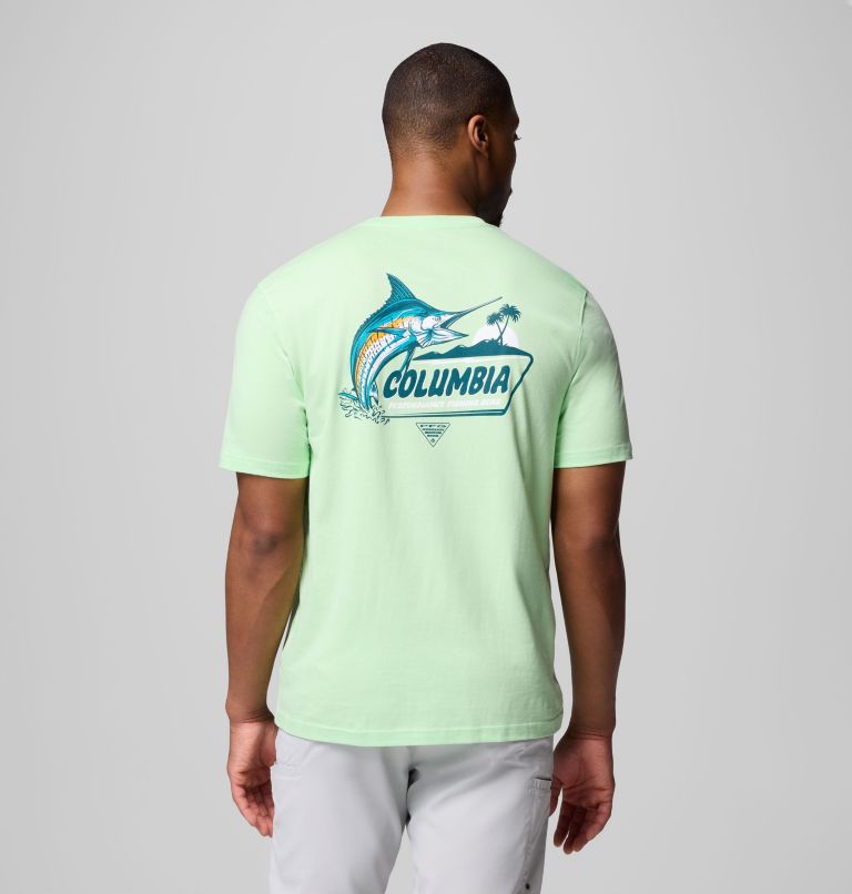 Men's PFG Marlow Graphic T-Shirt, Color: KEY WEST, image 1