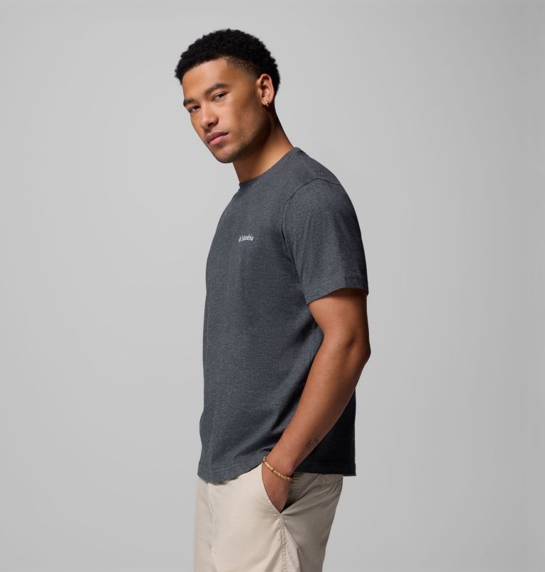 Men's Moab Graphic T-Shirt, Color: CHARCOAL HEATHE, image 4