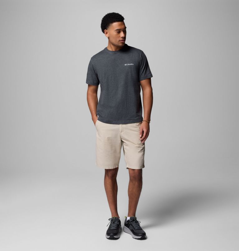 Men's Moab Graphic T-Shirt, Color: CHARCOAL HEATHE, image 2