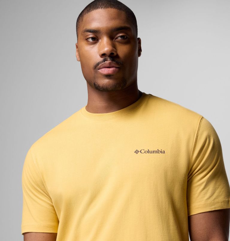 Men's Moab Graphic T-Shirt, Color: MUSTARD, image 5