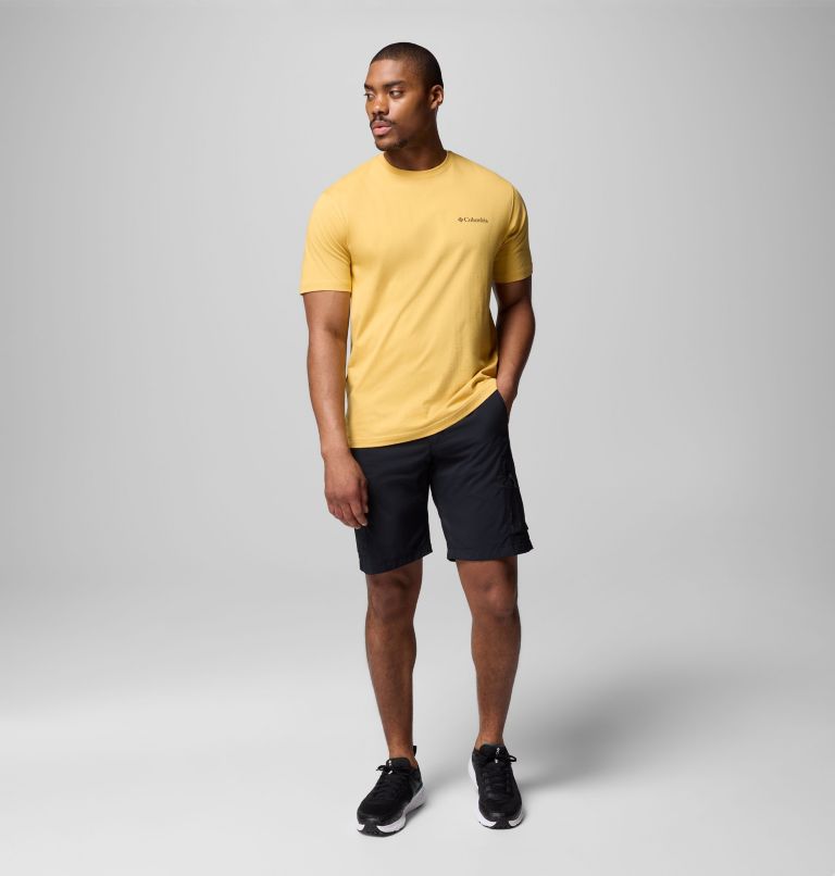 Men's Moab Graphic T-Shirt, Color: MUSTARD, image 2
