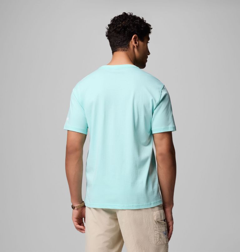 Men's PFG Rodney Graphic T-Shirt, Color: GULFSTREAM, image 3