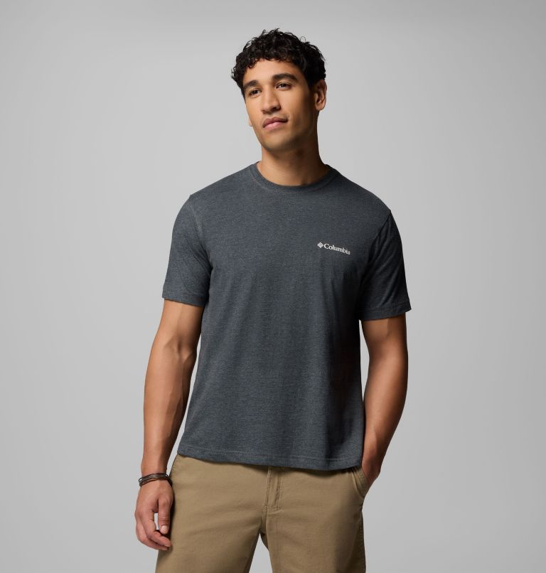 Men's Arctos Graphic T-Shirt, Color: CHARCOALHEATHER, image 3