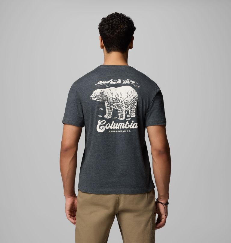 Men's Arctos Graphic T-Shirt, Color: CHARCOALHEATHER, image 1