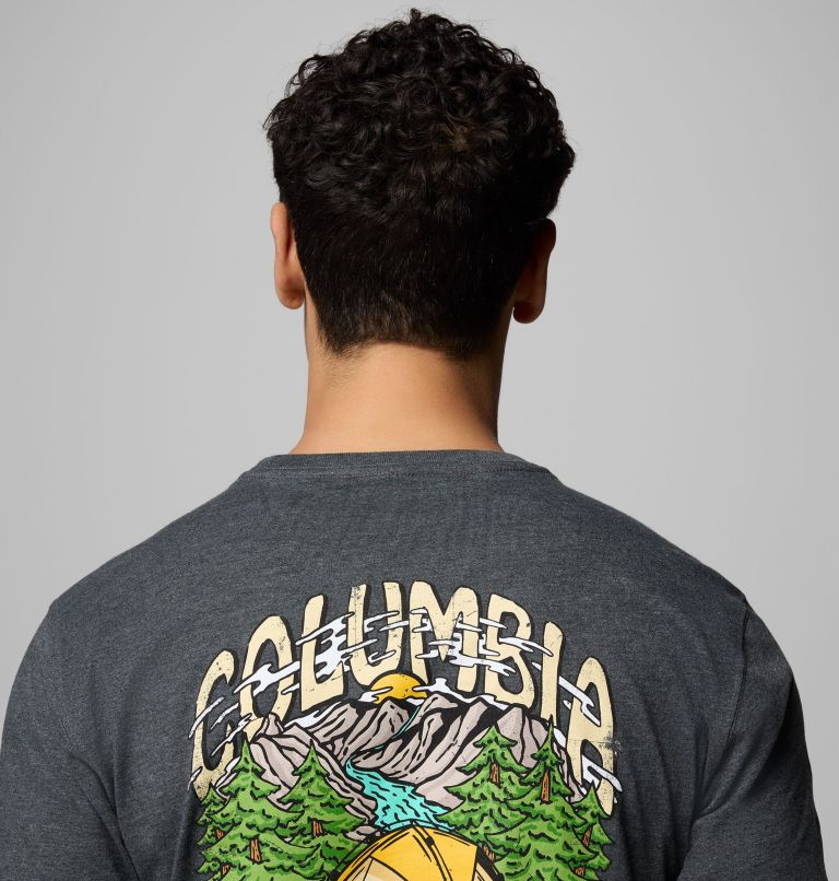 MENS BADLANDS CSC BR SS TEE | 027 | S, Color: CHARCOALHEATHER, image 6