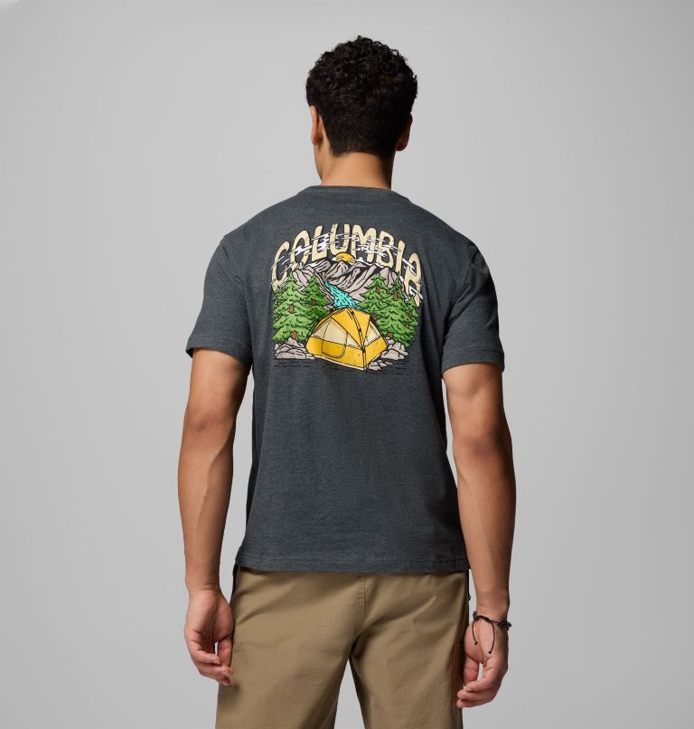 MENS BADLANDS CSC BR SS TEE | 027 | S, Color: CHARCOALHEATHER, image 1