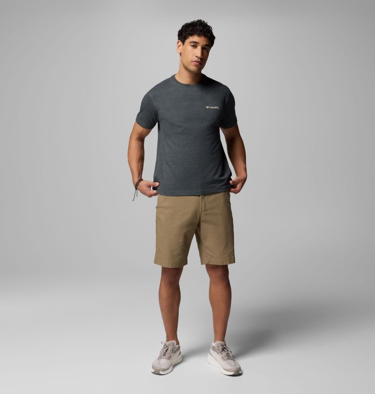 MENS BADLANDS CSC BR SS TEE | 027 | S, Color: CHARCOALHEATHER, image 2