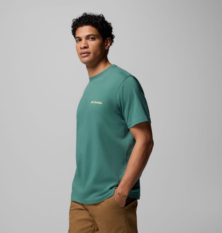 MENS BADLANDS CSC BR SS TEE | 345 | S, Color: THYME GREEN, image 3