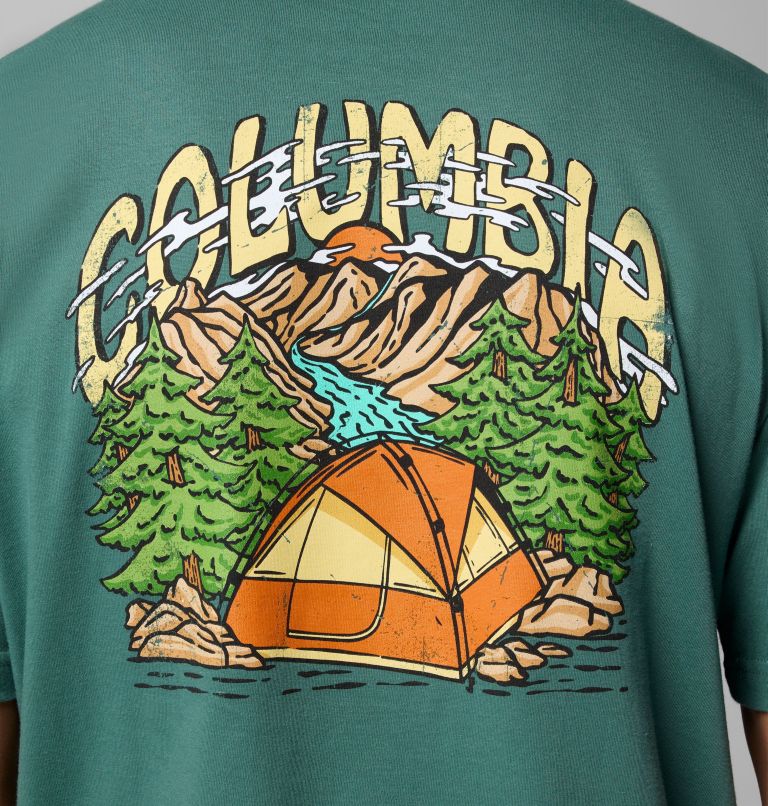 MENS BADLANDS CSC BR SS TEE | 345 | S, Color: THYME GREEN, image 5
