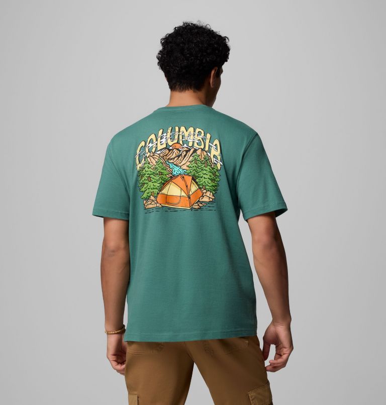 MENS BADLANDS CSC BR SS TEE | 345 | S, Color: THYME GREEN, image 1