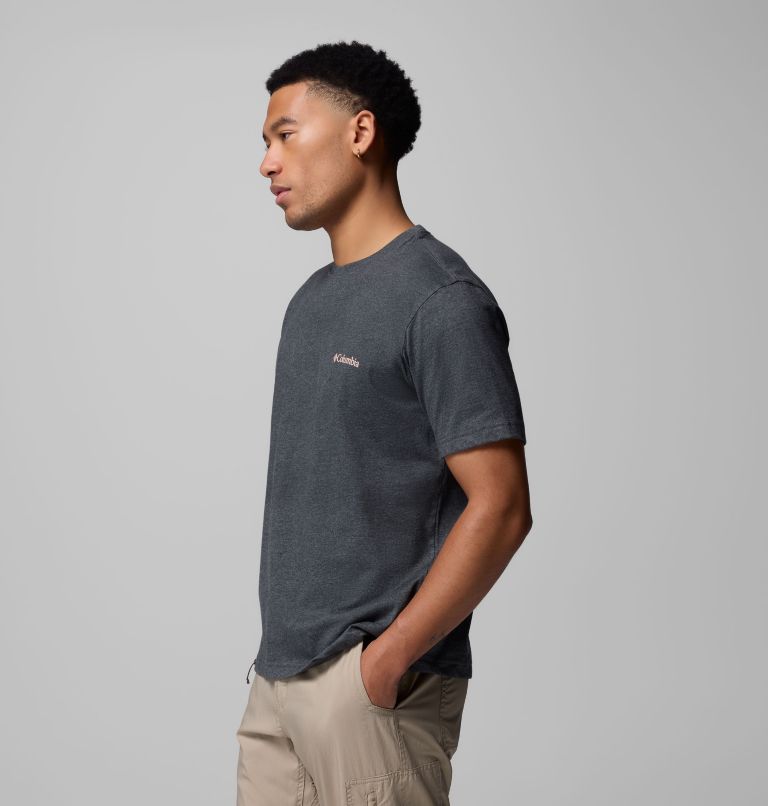 Men's Bound Graphic T-Shirt, Color: CHARCOALHEATHER, image 4