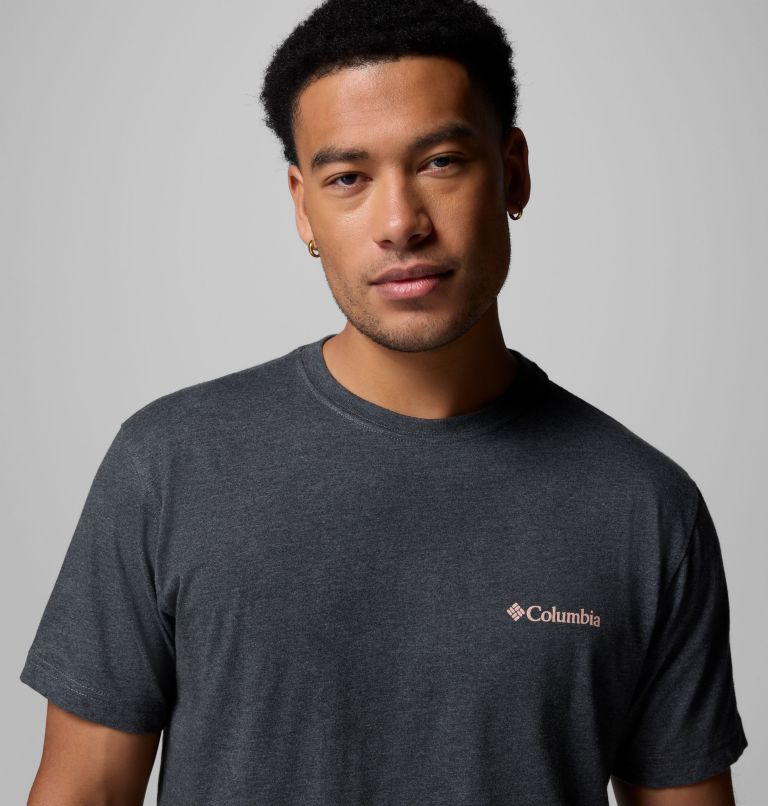Men's Bound Graphic T-Shirt, Color: CHARCOALHEATHER, image 5