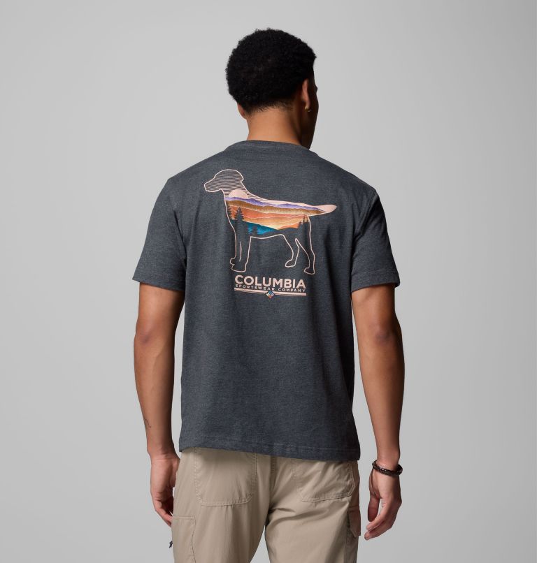 Men's Bound Graphic T-Shirt, Color: CHARCOALHEATHER, image 1