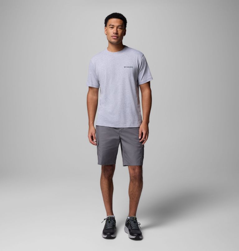Men's Bound Graphic T-Shirt, Color: GREY HEATHER, image 2