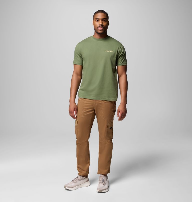 Men's Bound Graphic T-Shirt, Color: CANTEEN, image 2