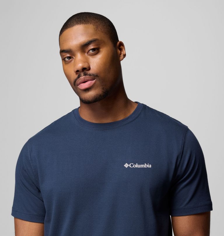 Men's Bound Graphic T-Shirt, Color: COLUMBIA NAVY, image 5