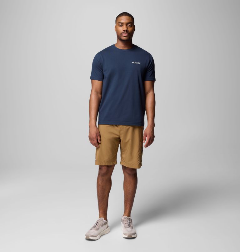 Men's Bound Graphic T-Shirt, Color: COLUMBIA NAVY, image 2