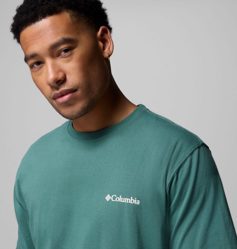 MENS INSPBRTOR CSC BR SS TEE | 345 | S, Color: THYME GREEN, image 4